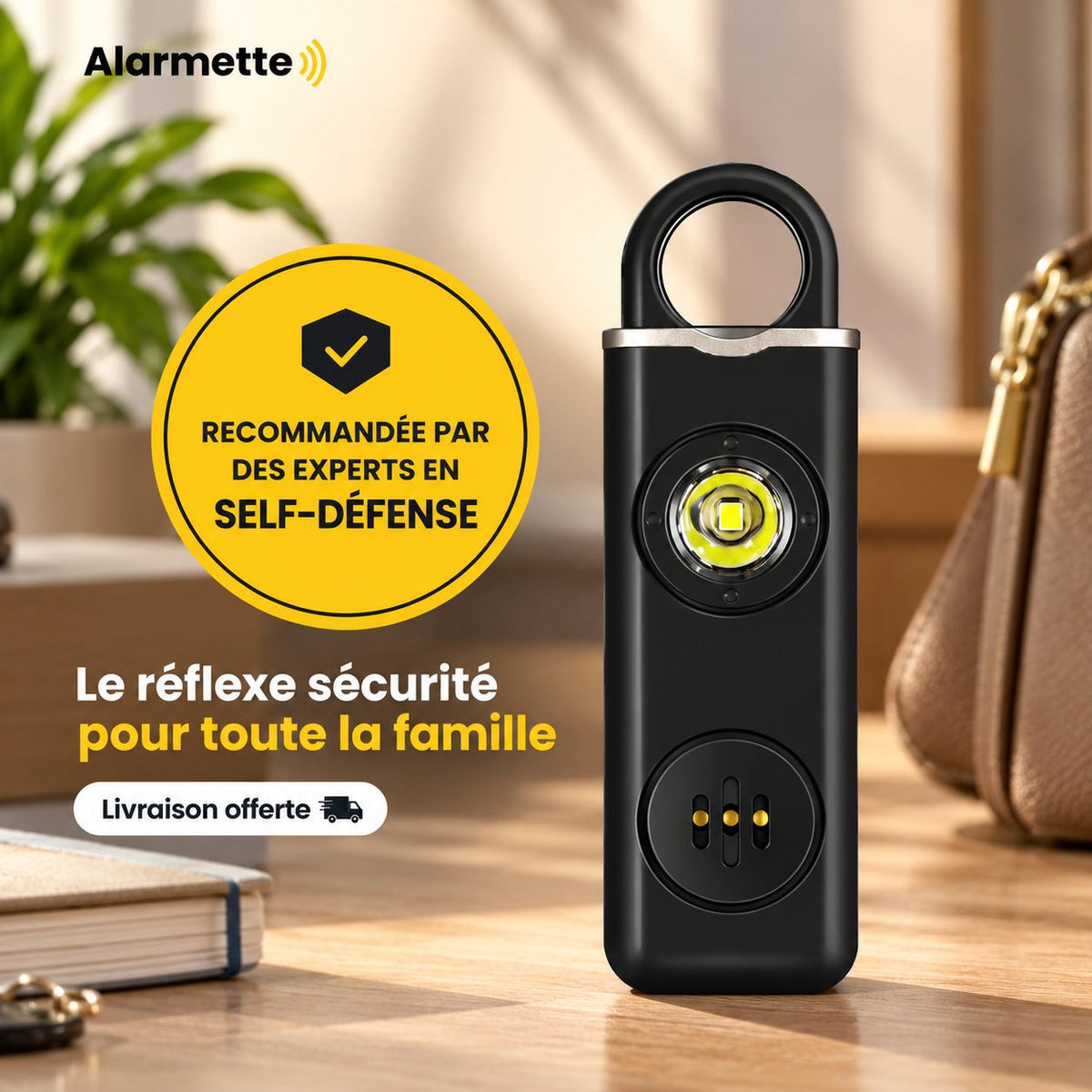 Alarmette, alarme personnelle de poche