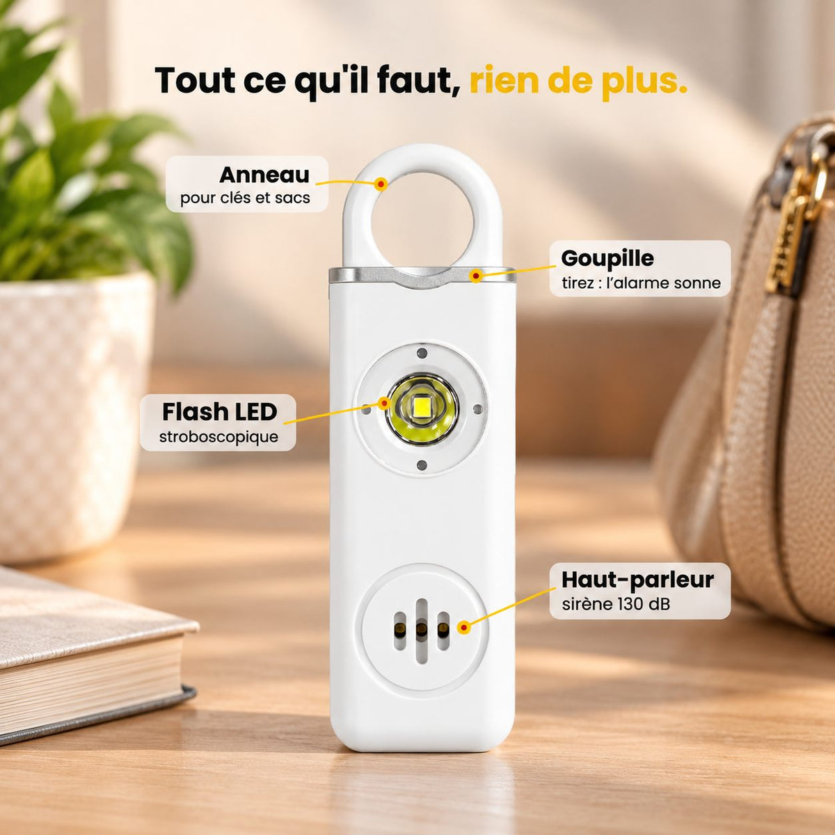 Alarmette, alarme personnelle de poche