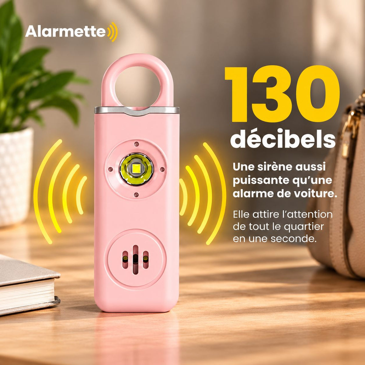 Alarmette, alarme personnelle de poche